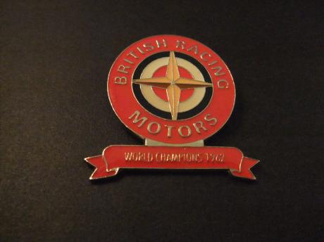 British Racing Motors World Champions Formule 1, 1962